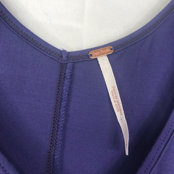 FP Heatherton sheer lace mesh fairy sleeve blouse - Picture 10 of 11